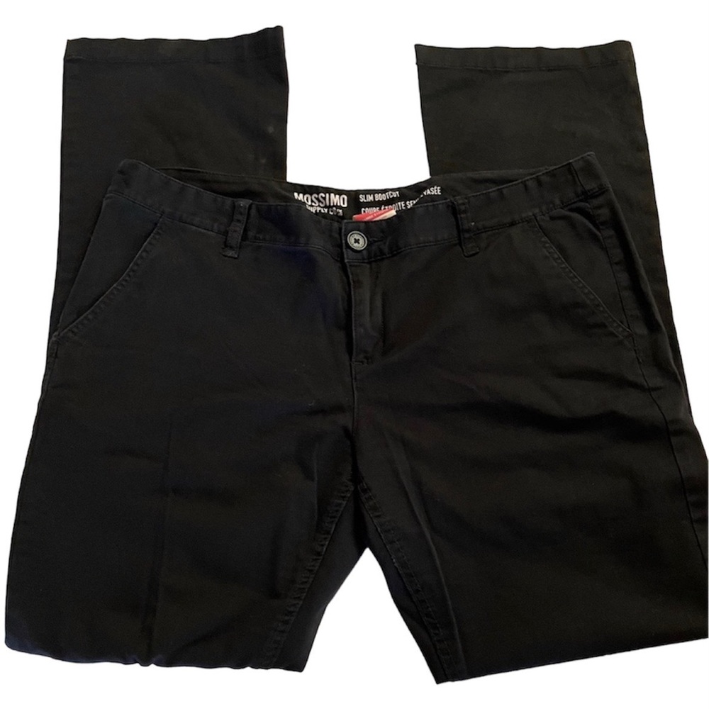 Mossimo size 15 slim boot cut black jeans
